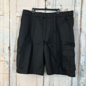 Dickies Cargo Short Loose Fit 13" Inseam WR888BK Easy Care Wrinkle Free